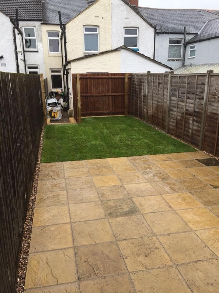 Half Stone Paving